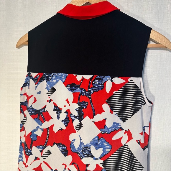 Peter Pilotto for Target Shirt Dress Button Front Sleeveless Size Small - Picture 10 of 15